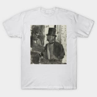 The Two Connoisseurs by Edgar Degas T-Shirt